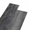 vidaXL Placa de Piso Autoadesiva Cinza Brilhante 4,46 m&sup2; 32 unid. PVC