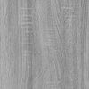 vidaXL Estante 86x25,5x140 cm derivados de madeira cinzento sonoma