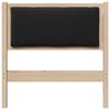 vidaXL Cabeceira Outros Castanho 80 cm Madeira de pinho maci&ccedil;a