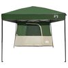 vidaXL Conjunto de Tenda de Camping 2 pcs Verde Tafet&aacute; e Tecido