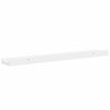 vidaXL Prateleiras de parede 4 pcs 60x9x3 cm branco brilhante