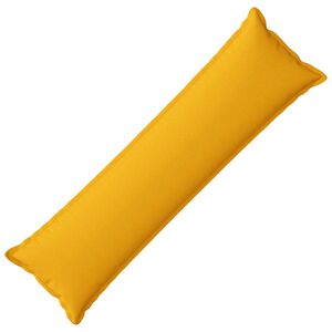 vidaXL Capa almofada HOUTEN Amarelo Claro 40 x 145 cm Linho Sint&eacute;tico