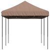 vidaXL Tenda de Festa Castanho 292 x 580 x 315 cm Tecido Oxford
