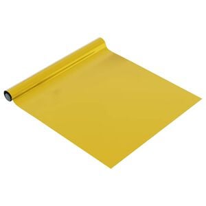 vidaXL Autocolante para m&oacute;veis 500x90 cm PVC dourado brilhante