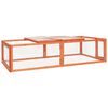 vidaXL Coelheira 183x90x46,5 cm madeira de abeto maci&ccedil;a