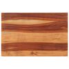 vidaXL Tampo de mesa madeira de ac&aacute;cia maci&ccedil;a 25-27 mm 60x90 cm