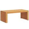 vidaXL Mesa Lateral Castanho 90 x 45 x 35 cm Madeira S&oacute;lida de Ac&aacute;cia