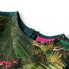Vestido de manga comprida para crian&ccedil;a verde-escuro 92