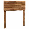 vidaXL Cabeceira de borda viva ROSTOCK Natural 75 cm