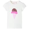 T-shirt infantil cor cru 92