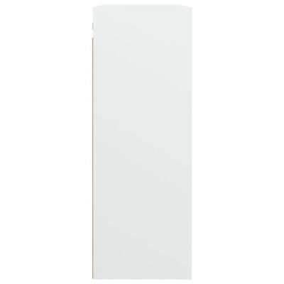 vidaXL Armário de parede suspenso 69,5x32,5x90 cm branco