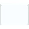 vidaXL Painel anti-salpicos cozinha 80x60 cm vidro temp. transparente