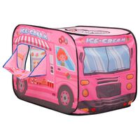 vidaXL Tenda de brincar infantil 70x112x70 cm rosa