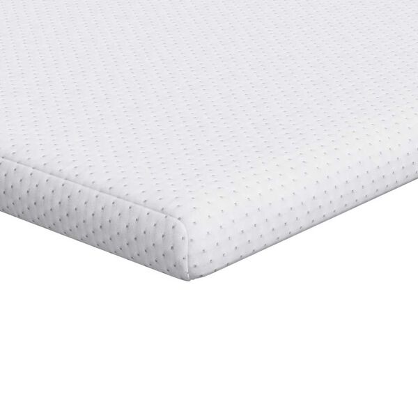 vidaXL Topper de Colch&atilde;o Branco 180 x 200 cm Tecido Jacquard