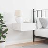 vidaXL Mesa-de-cabeceira com gaveta Branco 39 x 34 x 16,5 cm