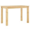 vidaXL Mesa de jantar PANAMA 112x60x75 cm madeira de pinho maci&ccedil;a