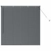 vidaXL Persianas venecianas Cinzento-Escuro 130 x 130 cm Alum&iacute;nio