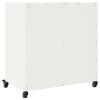 vidaXL Aparador 68x39x72 cm a&ccedil;o branco