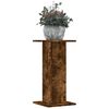vidaXL Suportes p/ plantas 2 pcs 30x30x60 cm derivados de madeira