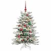 vidaXL &Aacute;rvore de Natal Articulada Artificial Branco 120 cm PE e PVC
