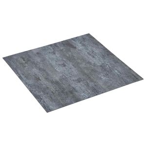vidaXL Pranchas de Piso M&aacute;rmore Cinza 5,11 m&sup2; 55 unid. PVC