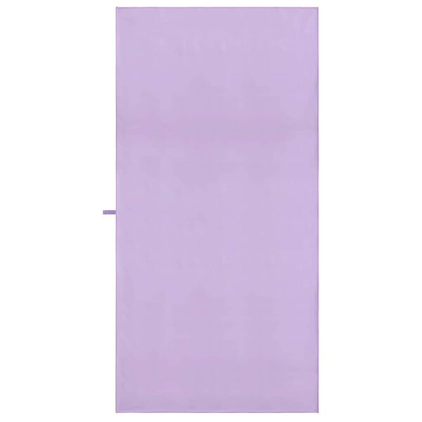 vidaXL Toalhas Esportivas 2 pcs Roxo 180 x 90 cm Poli&eacute;ster e poliamida
