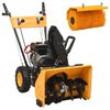 vidaXL Limpa-neve e varredor 2 em 1 a gasolina 6,5 CV