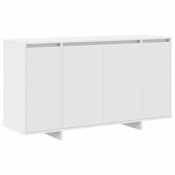 vidaXL Buffet Branco 135 x 41 x 75 cm Madeira processada