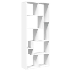vidaXL Estante divis&oacute;ria 67x25x161,5 cm derivados de madeira branco