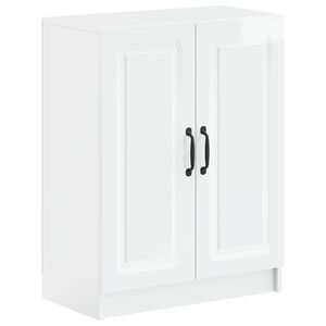 vidaXL Arm&aacute;rio de Armazenamento para Banheiro UTRECHT Branco Brilhante