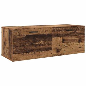 vidaXL Arm&aacute;rio de Parede Madeira antiga 100 x 36,5 x 35 cm