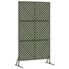 vidaXL Protetor de Privacidade Verde-azeitona 100 x 50 x 180 cm A&ccedil;o