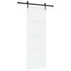 vidaXL Porta Deslizante ORKDAL 83 x 232 cm Madeira de Pinho Maci&ccedil;a