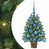 vidaXL &Aacute;rvore de Natal Artificial Verde 75 cm PE e PVC