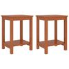vidaXL Mesas de cabeceira 2 pcs 35x30x47 cm pinho maci&ccedil;o castanho mel