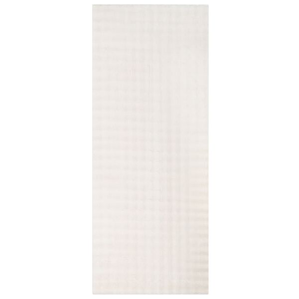 vidaXL Tapetes de &aacute;rea Retangular Creme 200 x 80 cm