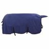 vidaXL Cobertor de Cavalo Azul Marinho 145 cm Fleece de Poli&eacute;ster