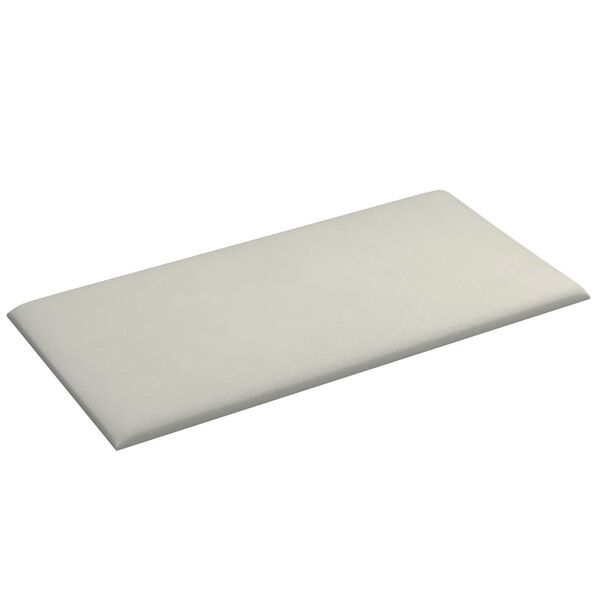vidaXL Cabeceira de Parede 12 pcs Creme 60 x 30 cm Veludo