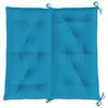 vidaXL Almofad&atilde;o banco jardim 100x(50+50)x7cm tecido oxford azul-claro
