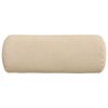 vidaXL Almofadas de Apoio 2 pcs Creme &Oslash; 15 x 40 cm