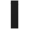 vidaXL Arm&aacute;rio com espelho para banheiro carvalho preto 60x16x60 cm madeira projetada