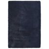vidaXL Tapete shaggy de pelo alto NAVARRA 200x290 cm azul-marinho