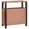 vidaXL Buffet Castanho 70 x 30 x 75 cm Madeira de acácia maciça