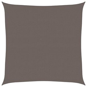 vidaXL Para-sol estilo vela 160 g/m&sup2; 7x7 m PEAD antracite