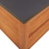 vidaXL Caixa de arruma&ccedil;&atilde;o para jardim 60x50x55 cm eucalipto maci&ccedil;a