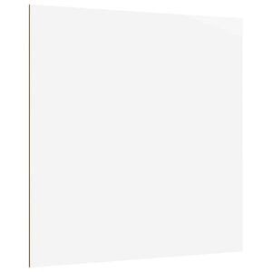 vidaXL Pain&eacute;is de Decora&ccedil;&atilde;o 12 unid. Branco 30 x 30 x 0,27 cm