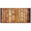 vidaXL Mesa de jantar 160x80x75 cm madeira recuperada maciça