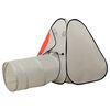 vidaXL Tenda de brincar elefante com 250 bolas 174x86x101 cm cinzento