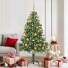 vidaXL &Aacute;rvore de Natal com 300 LEDs com suporte Verde 180 cm PVC