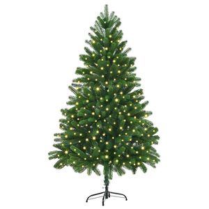 vidaXL &Aacute;rvore de Natal com 300 LEDs com suporte Verde 180 cm PE
